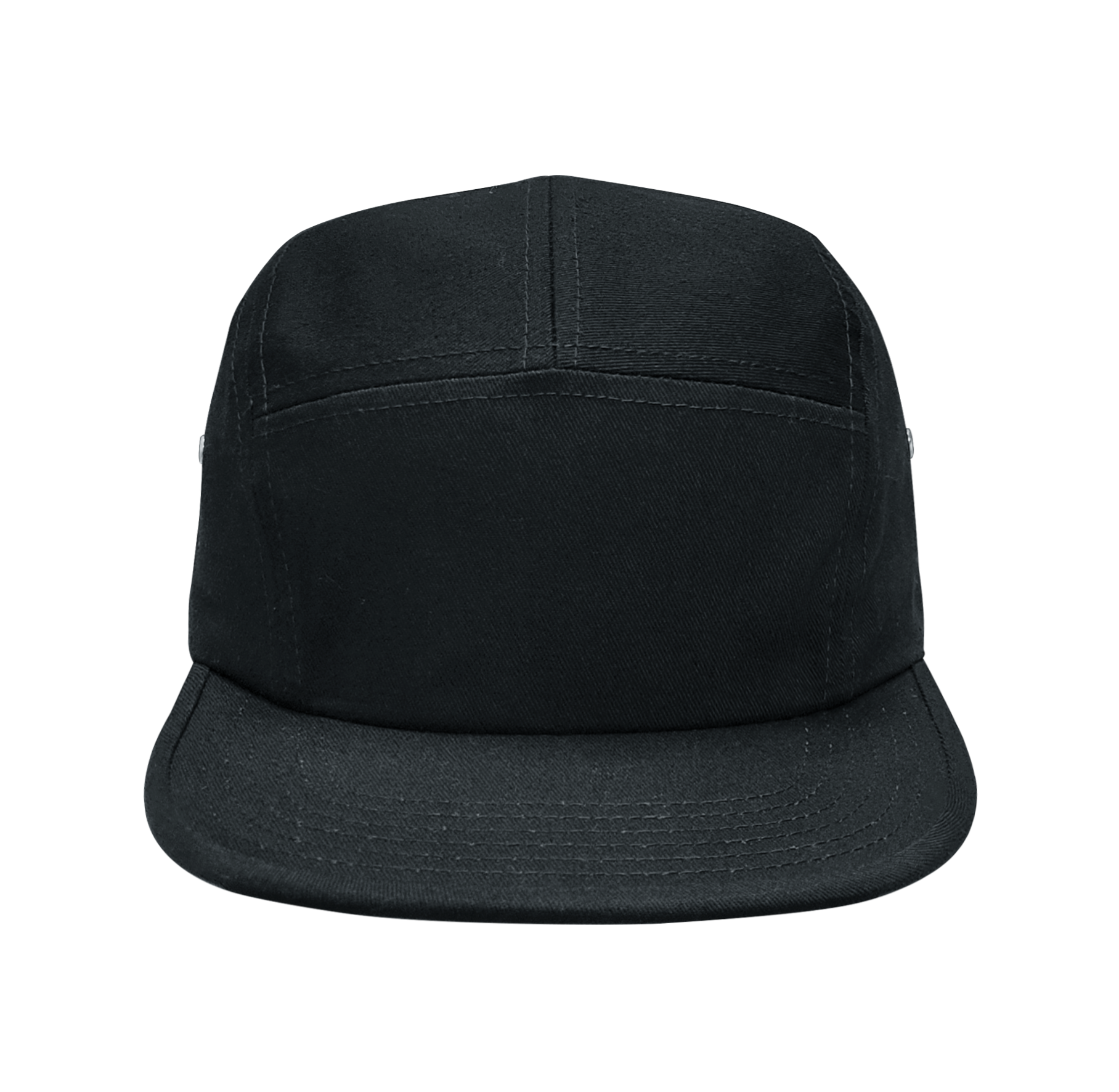 All black deals 5 panel hat