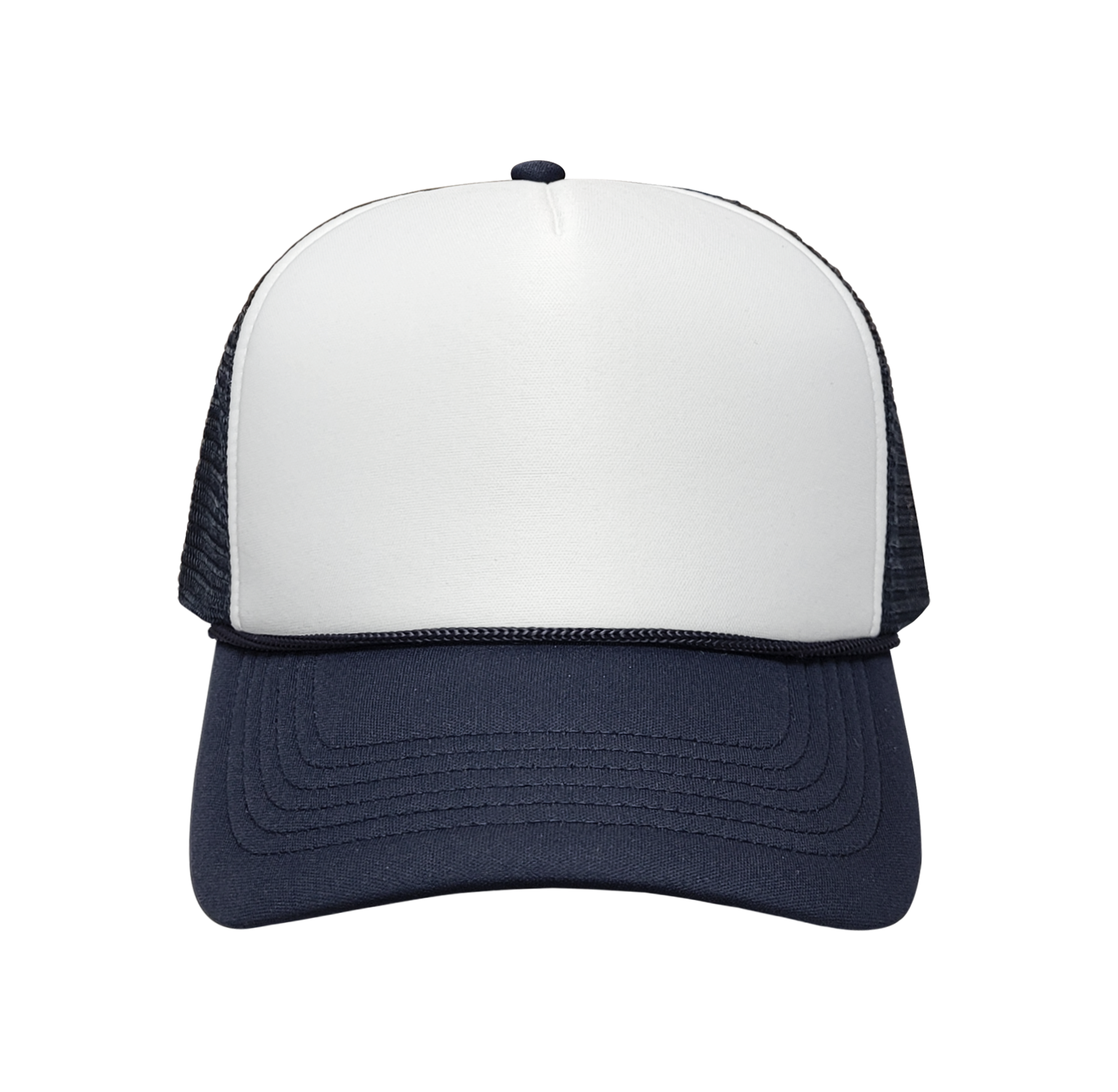 Blank Ponytail Foam Trucker Hats | Sublimation Blanks Baby Blue