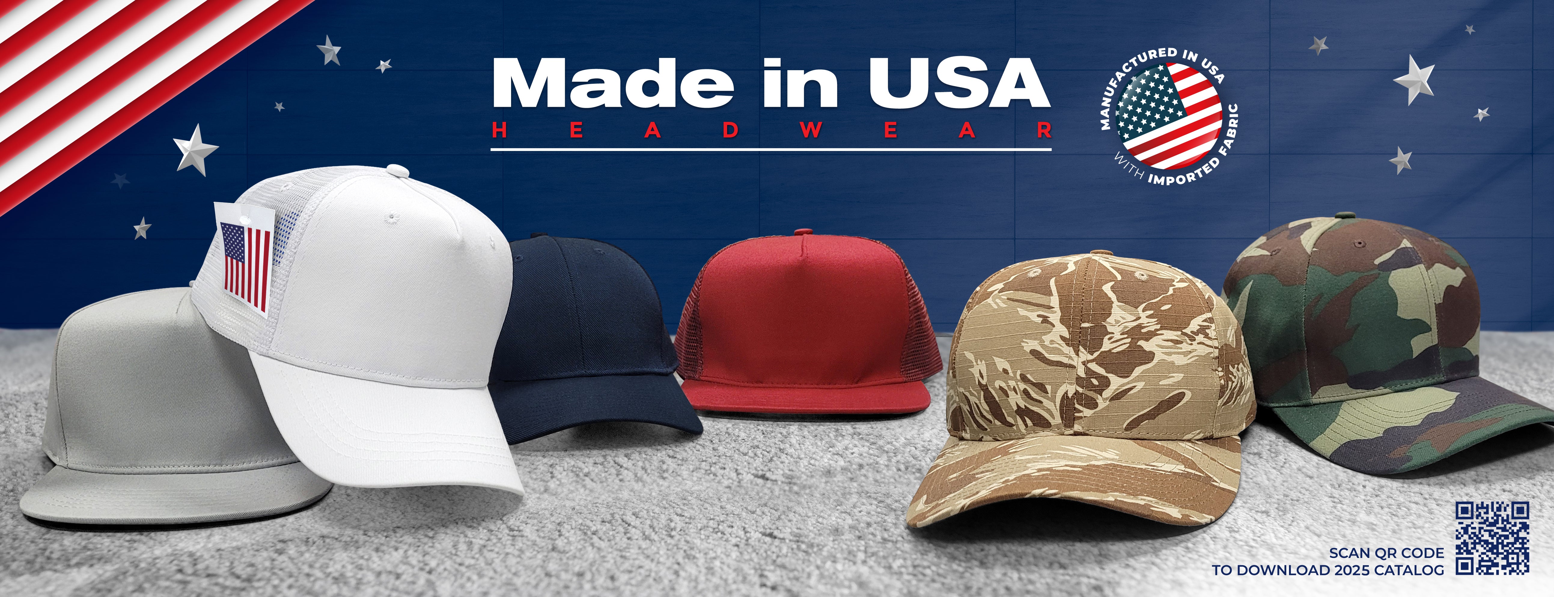 Made in usa hat manufacturer on sale